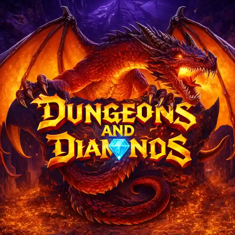 Dungeons and Diamonds slot game at laro77