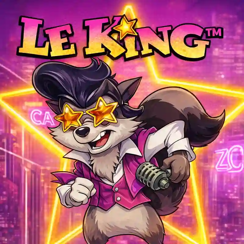 Le King slot game premium graphics