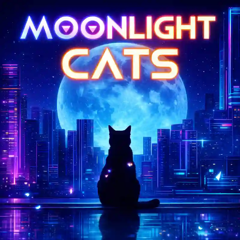 Moonlight Cats